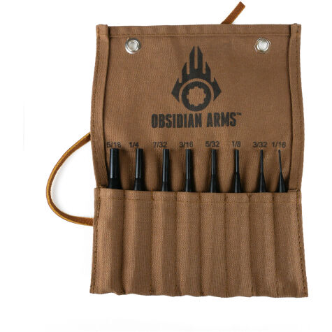 Obsidian Arms Drive Pin Punch Set | 8-Piece