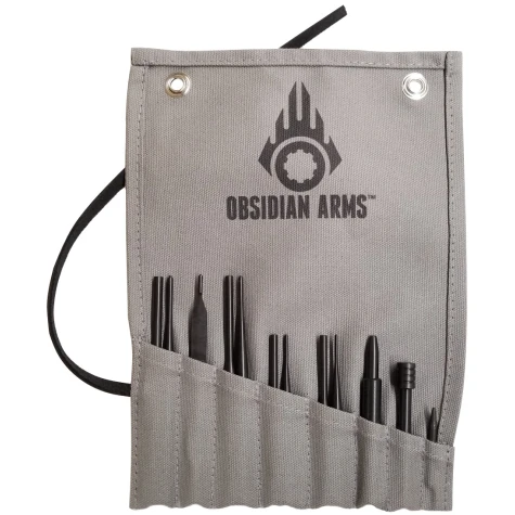 Obsidian Arms Complete AR-15 Armorer’s Punch Set | 12-piece
